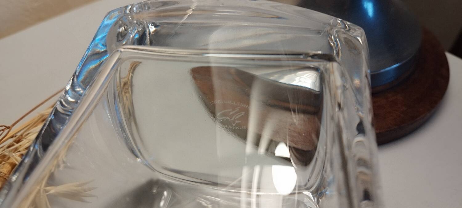 Crystal whiskey decanter