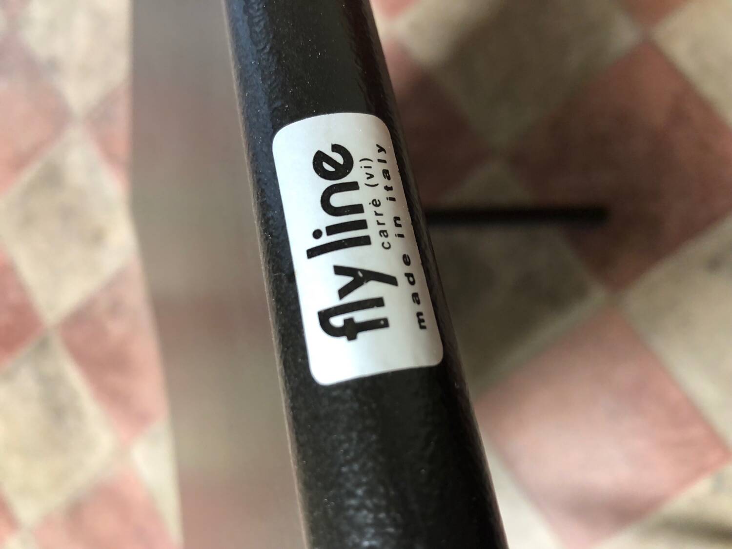 Vintage Italian Fly Line chair circa 1980