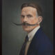 Old pastel portrait