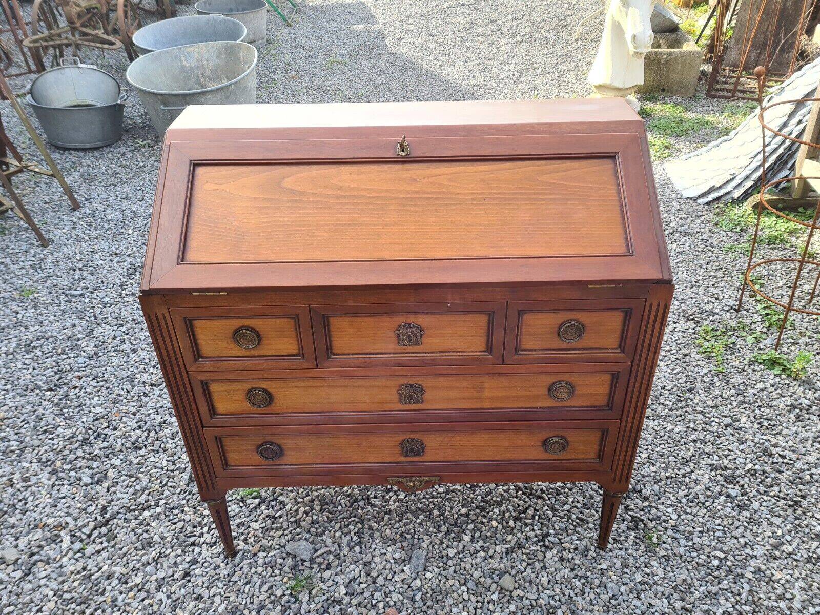 cherry wood slope desk