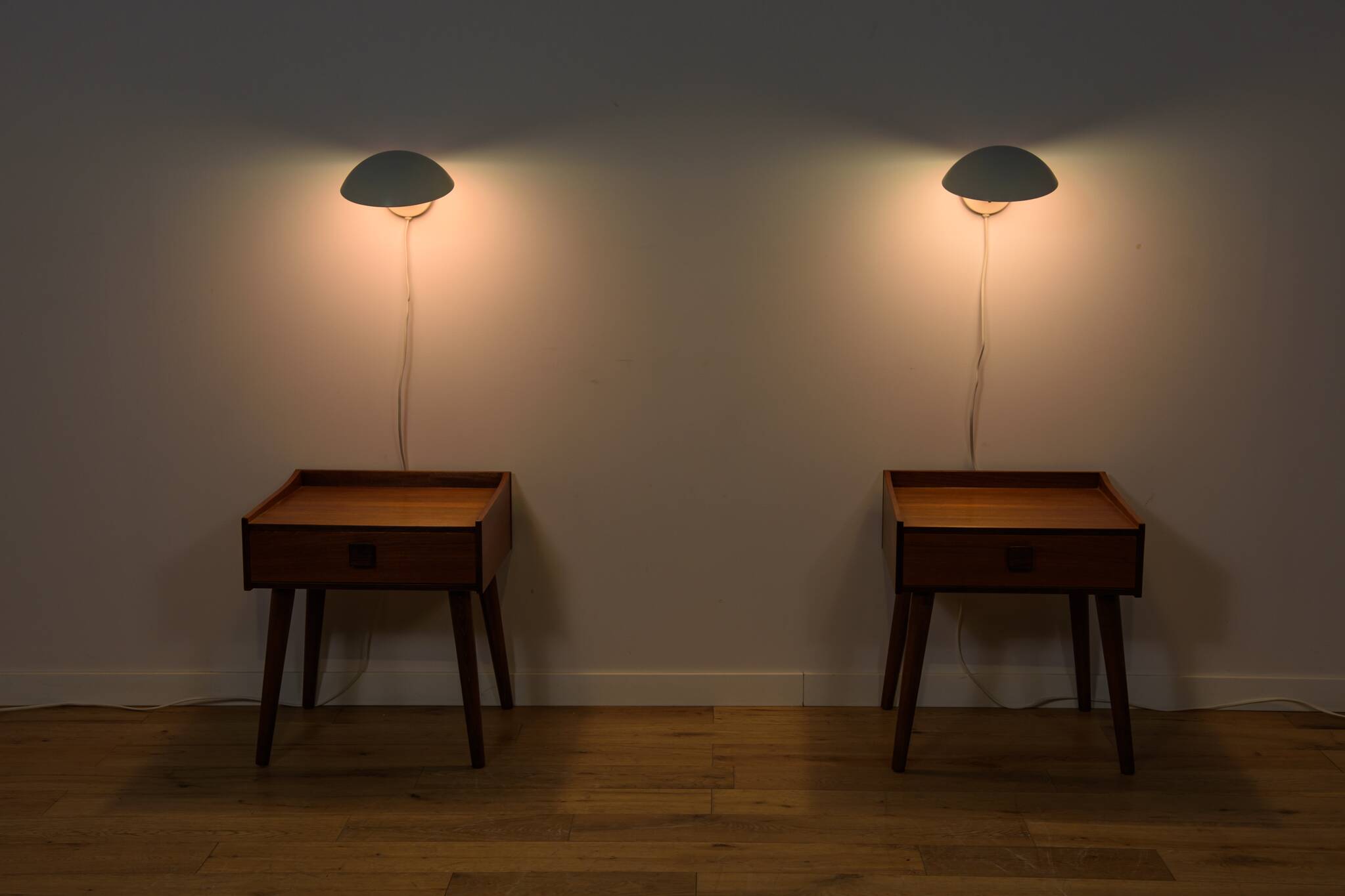 Mid Century PH Hat Wall Lamps by Poul Henningsen for Louis Poulsen, Denmark