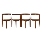 Roundette Dining Chairs by Hans Olsen for Frem Røjle, 1960s – Set of 4