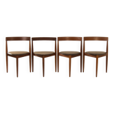 Roundette Dining Chairs by Hans Olsen for Frem Røjle, 1960s – Set of 4