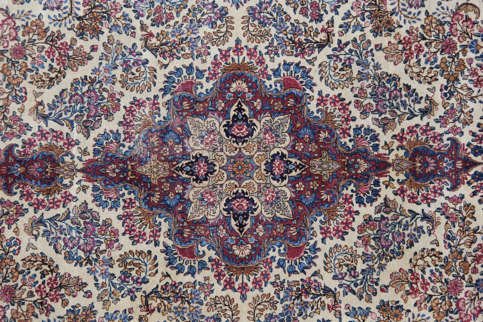 Vintage Persian Kerman Carpet 289x469cm
