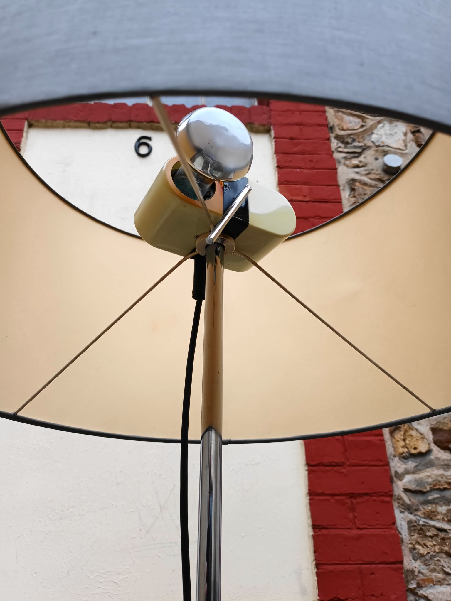 Lampadaire Staff Leuchen des années 60