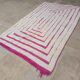 Handmade natural wool rug size 150/350 cm