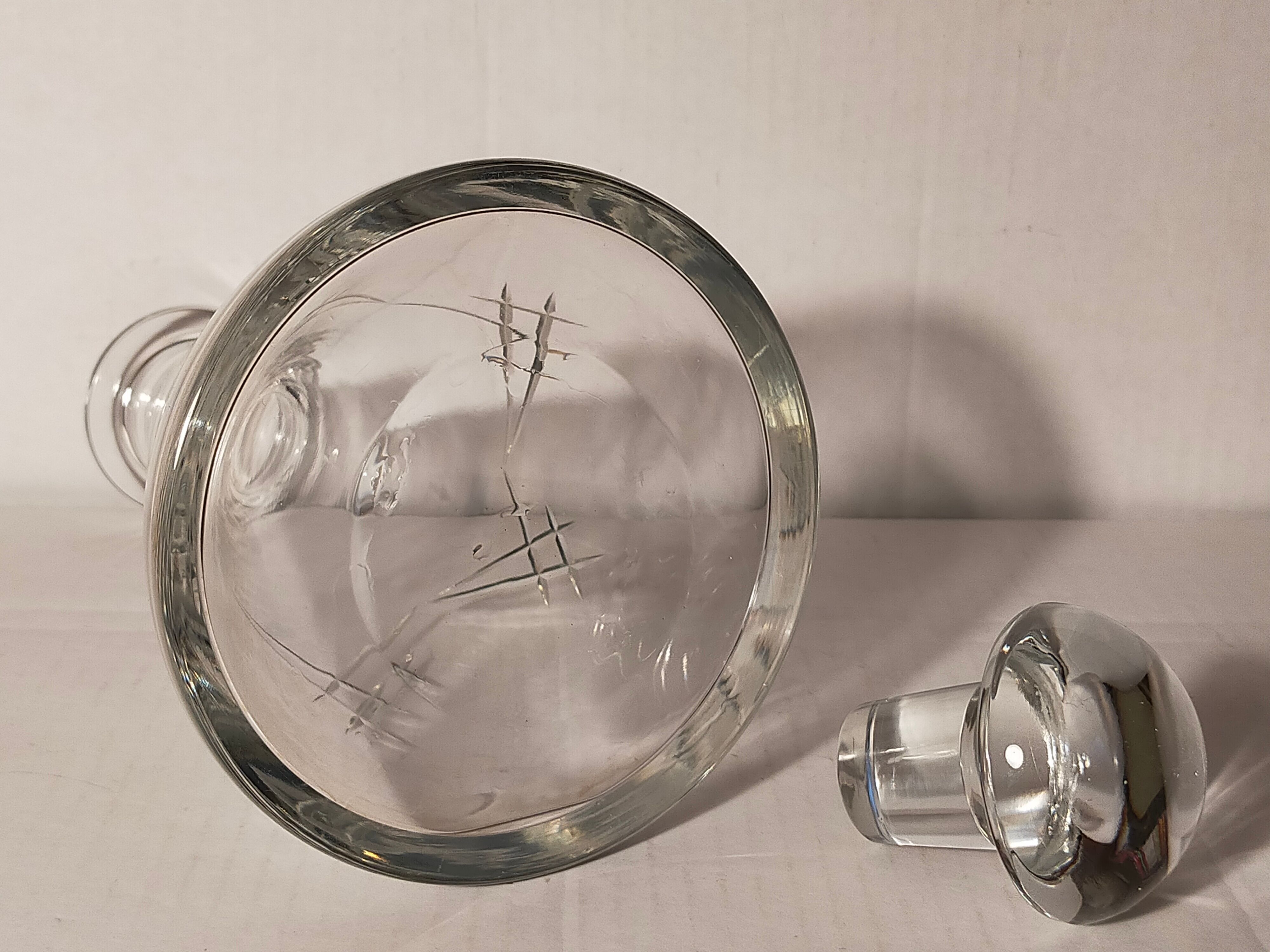 PRODUCT POP UP CHRISTMAS 2022 Crystal decanter early twentieth