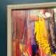Original Swedish Oil on Panel - 'Komposition' by Daniel Raphaël - Signed - Vintage and Framed - 53 x 38 cm (20.9" x 15")