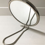 Barber's round hand mirror 13cm