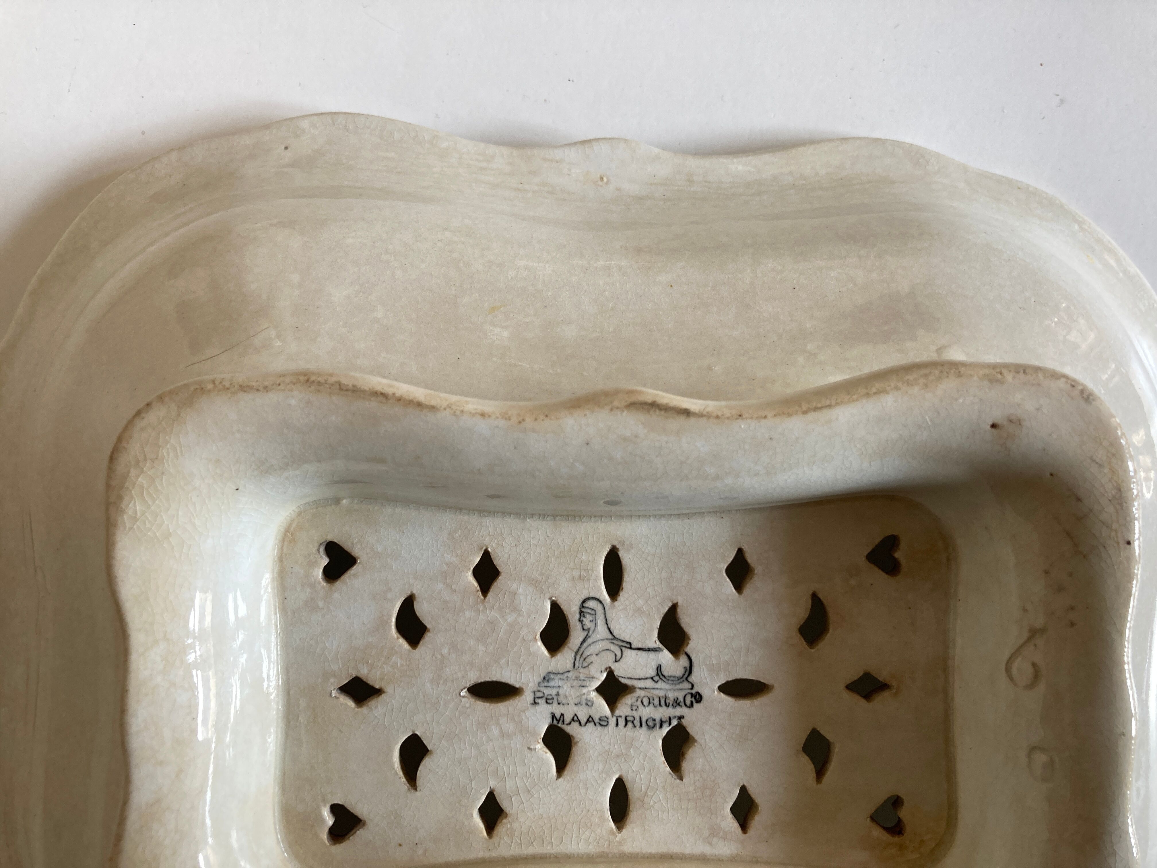 19th-19th-sized Dutch-made Petrus Regout - co