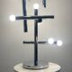 Space age vintage lamp 1970s Temde Made in Switzerland