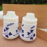 Salt shaker and pepper clover