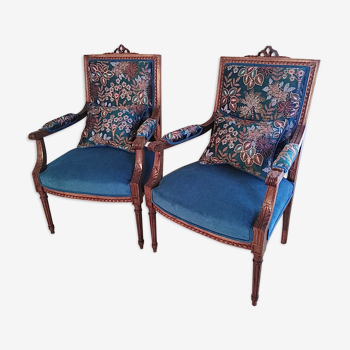 Fully restored chairs Louis XVI style