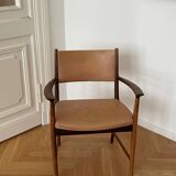 Danish Palisander Armchair Office Chair 1950s