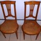 Old canele chairs