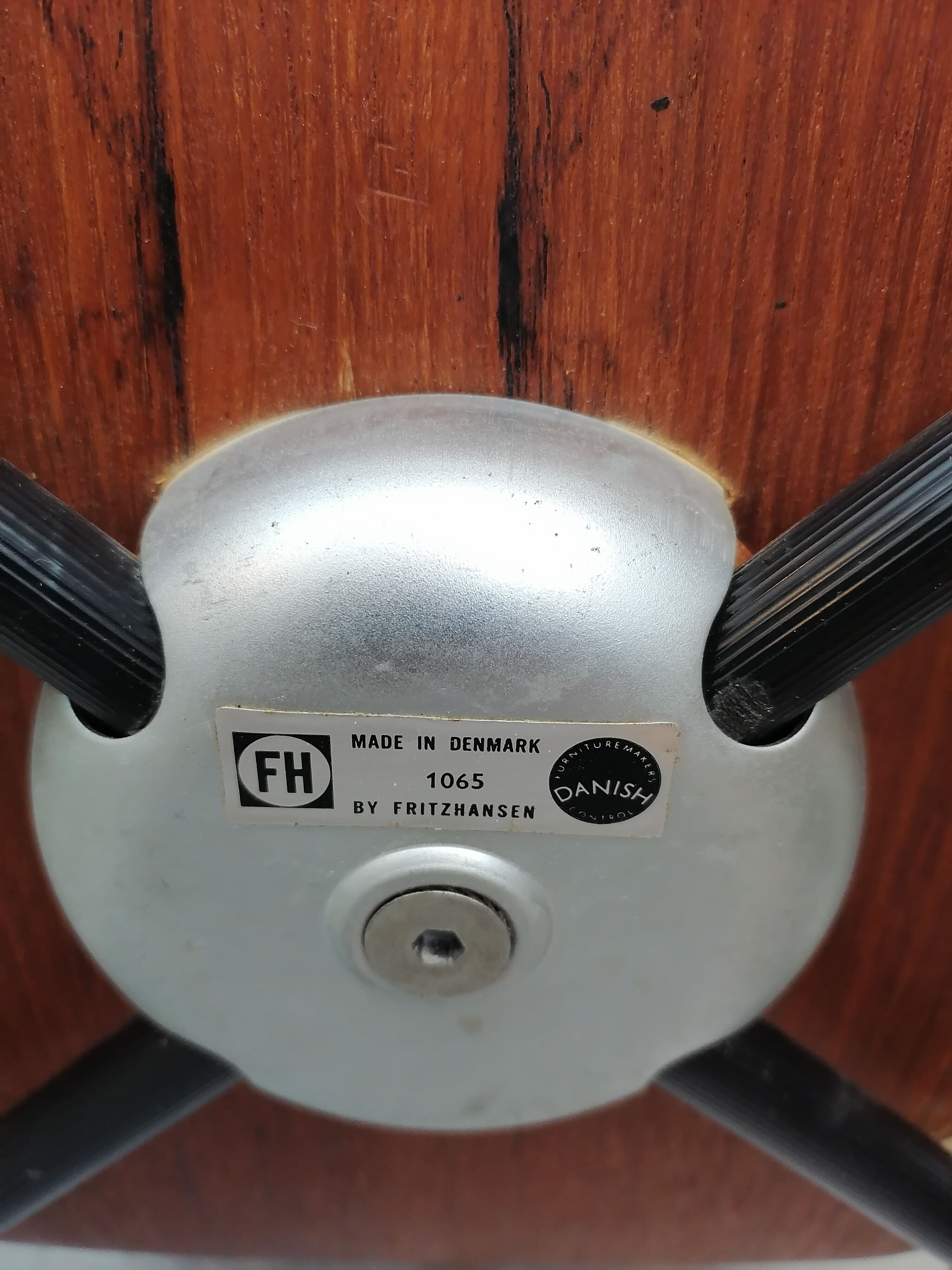 Set of 2 model 3103 Hammer chairs by Arne Jacobsen for Fritz Hansen, Denmark , 1969