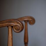 Vintage Chiavarina chair with armrests, 1950s