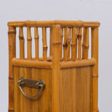 Chinese bamboo umbrella stand, 1960s