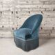 Blue toad armchair