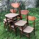 Scandinavian chairs vintage teak 60s