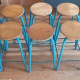Set of 8 stools