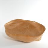 Swedish Burl Wood Bowl, Signed TN 1980