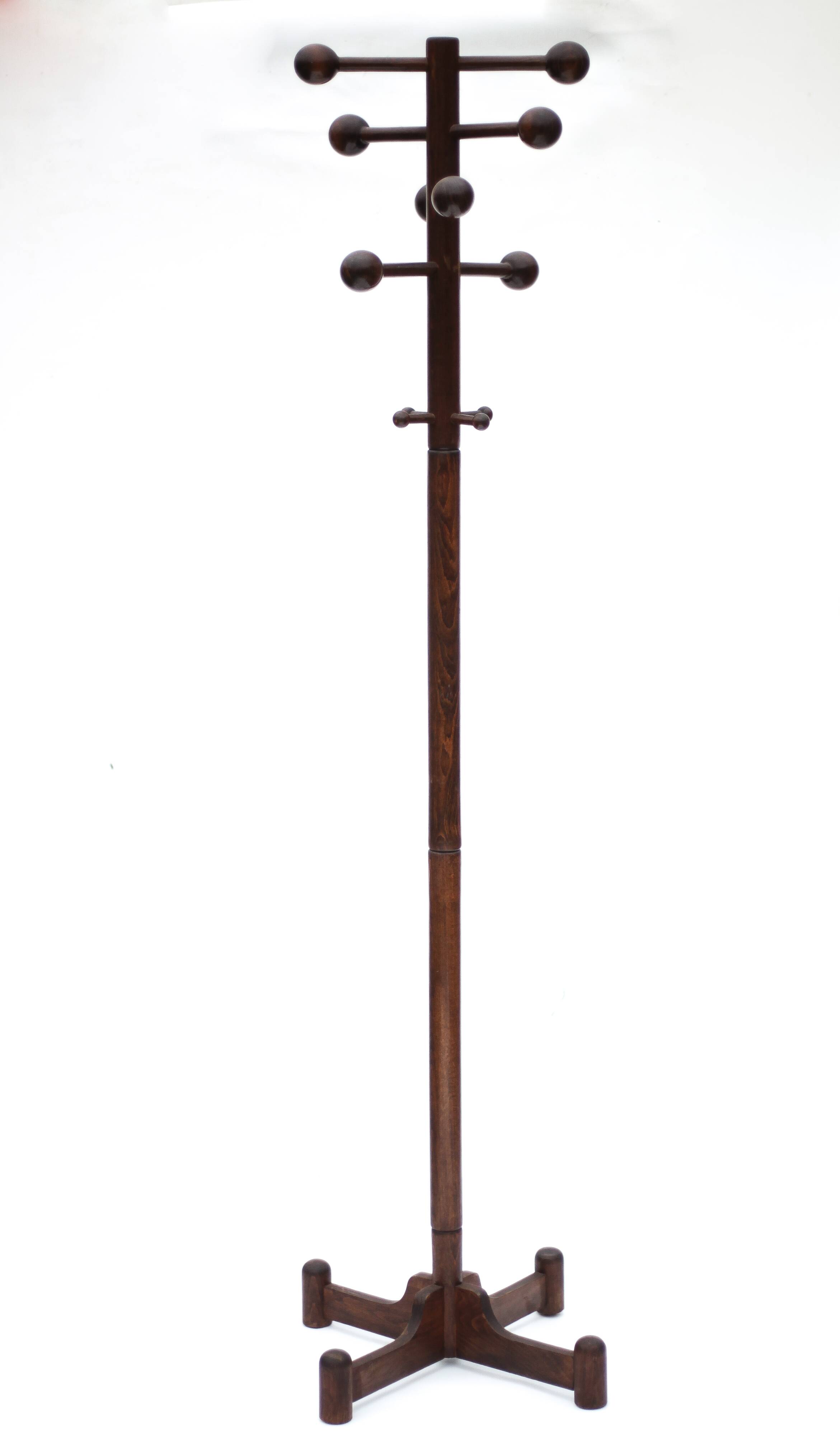Porte-manteau sur pied en bois de style scandinave, vestiaire,hall d'entrée