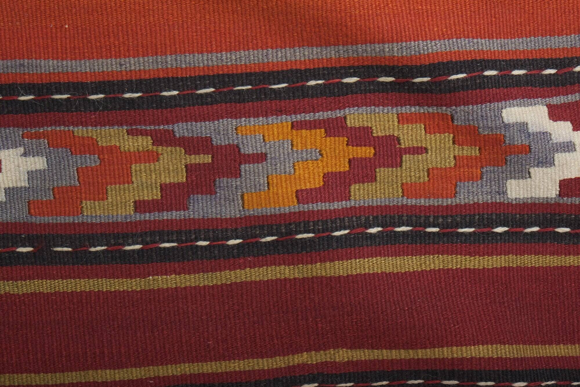 Tapis de couloir turc vintage
