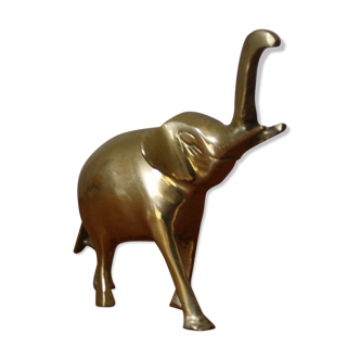 Vintage brass elephant