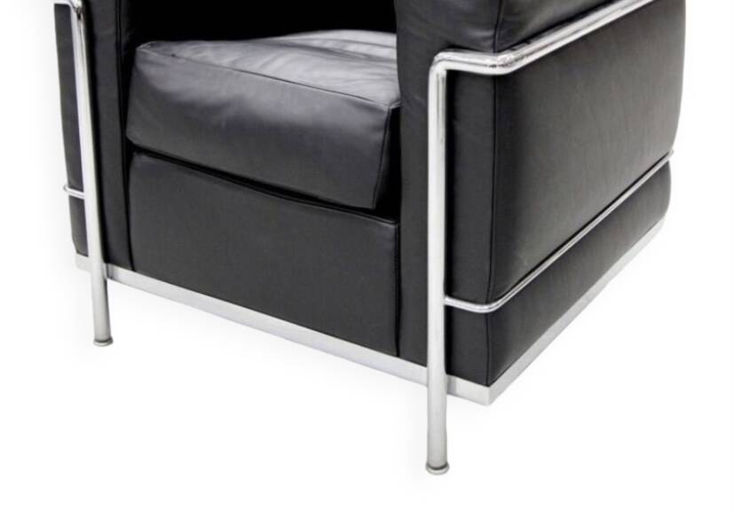 Lecorbusier LC2 leather armchair