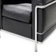 Fauteuil en cuir Lecorbusier LC2