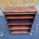 Vintage 18th Century Solid Mahogany Bookshelf
