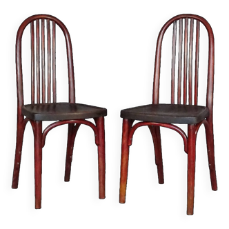 2 Thonet Art Deco bistro chairs 1925