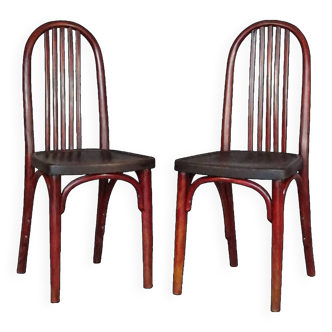 2 chaises bistro Thonet Art déco 1925