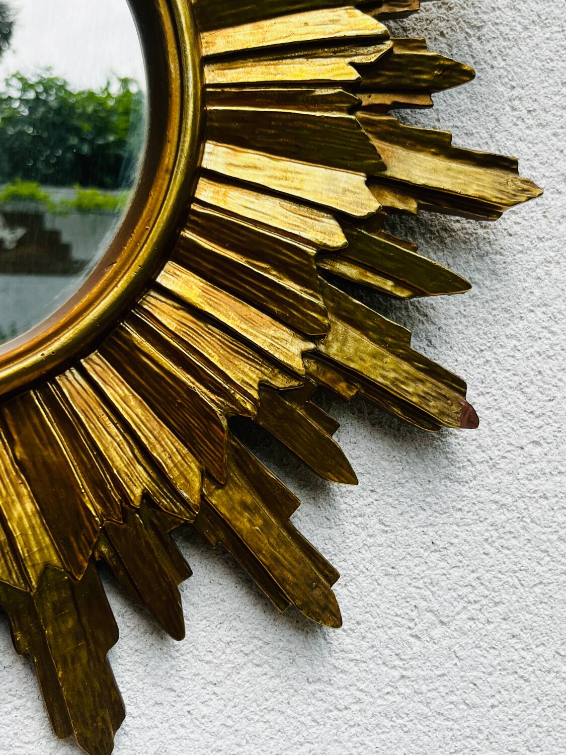 Authentic 1950s sun mirror