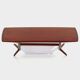 Vintage mid century modern design coffee table in teak by Topform, 1960s-70s
