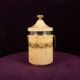Aldo Tura Mod. 1225D Goatskin Parchment Ice Bucket / Thermos Italy 1970