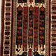 Tapis vintage tribal lion  204x110 cm