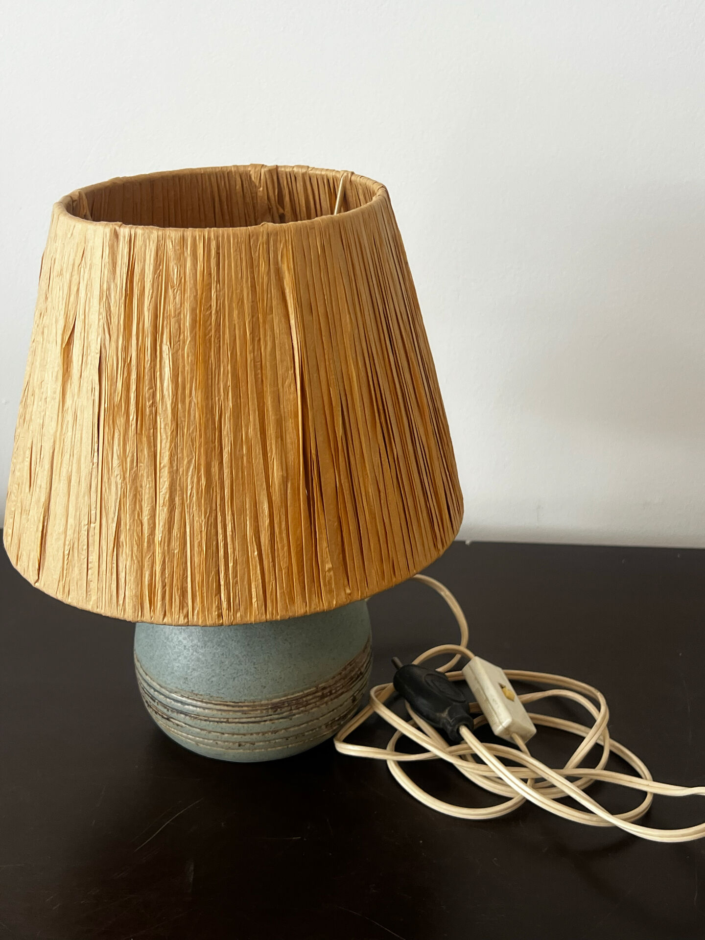 Ceramic lamp 1960 Jean Chatoney