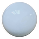 Small wall-mounted ceiling light half-moon 14 cm opal glass