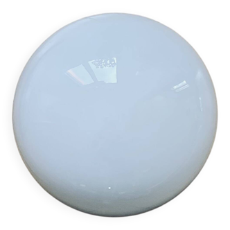 Small wall-mounted ceiling light half-moon 14 cm opal glass