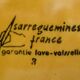 Fish service for 8 people, earthenware Sarreguemines.