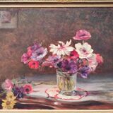 Peinture à l'huile - florale