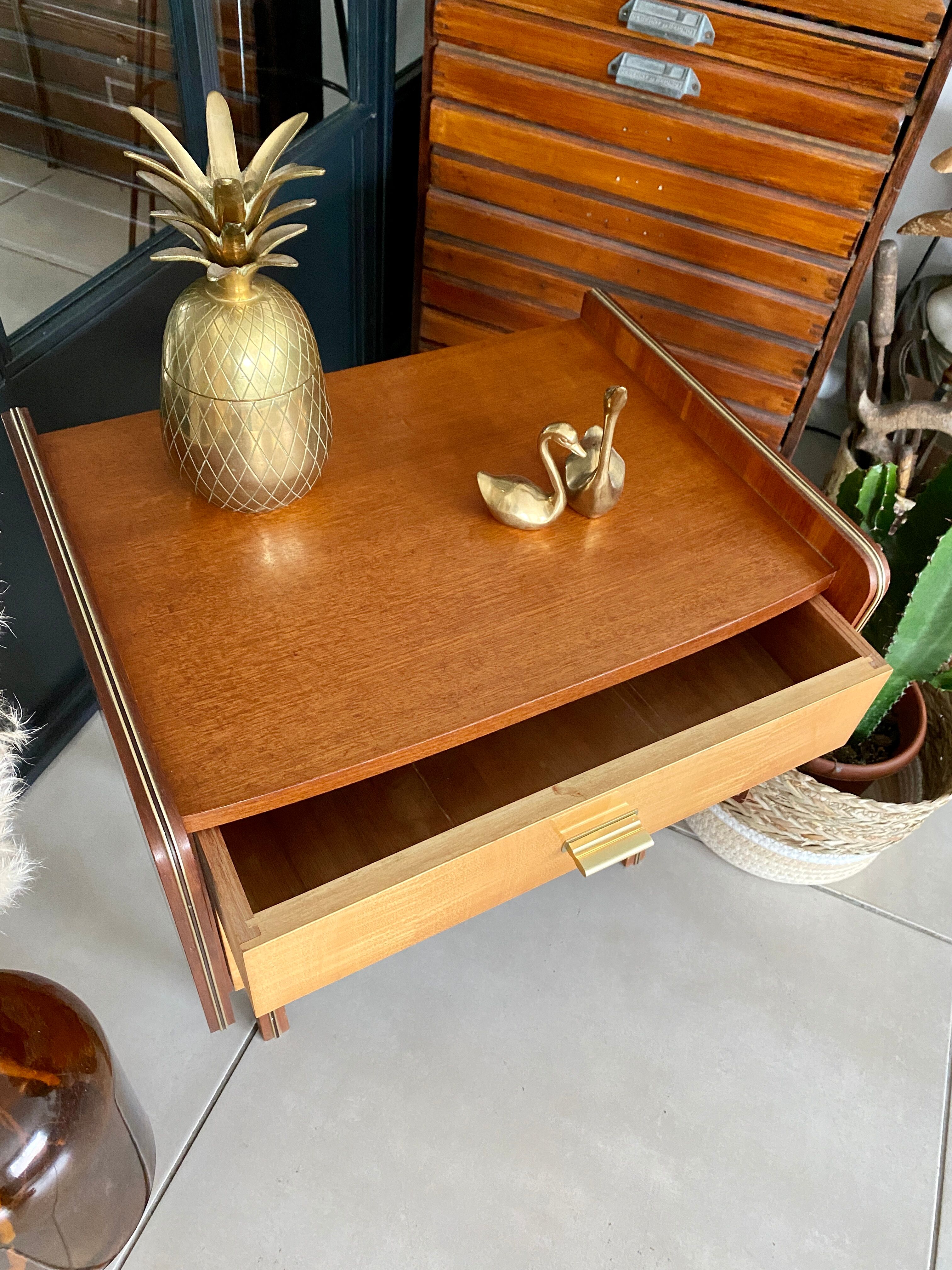 Vintage bedside table