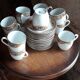 Complete coffee service in Limoges porcelain