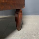 Leather art deco club chair from france, early 1900