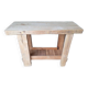 Workbench 120cm old solid wood