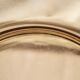 Round smoked glass dish, Vereco France