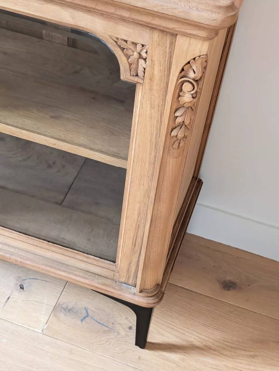 Antique solid wood sideboard, reimagined