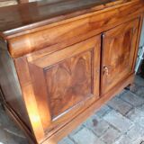 Louis Philippe solid walnut buffet